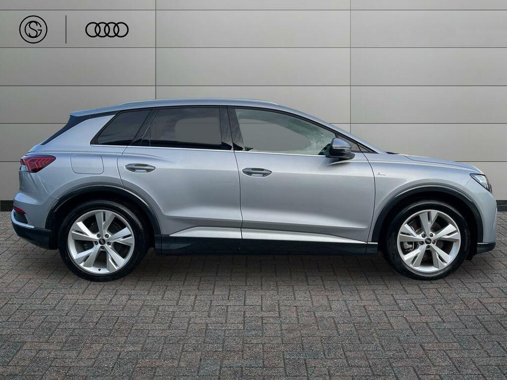 Audi Q4 E Tron 45 S Line 82Kwh CV75OBF Silver #5