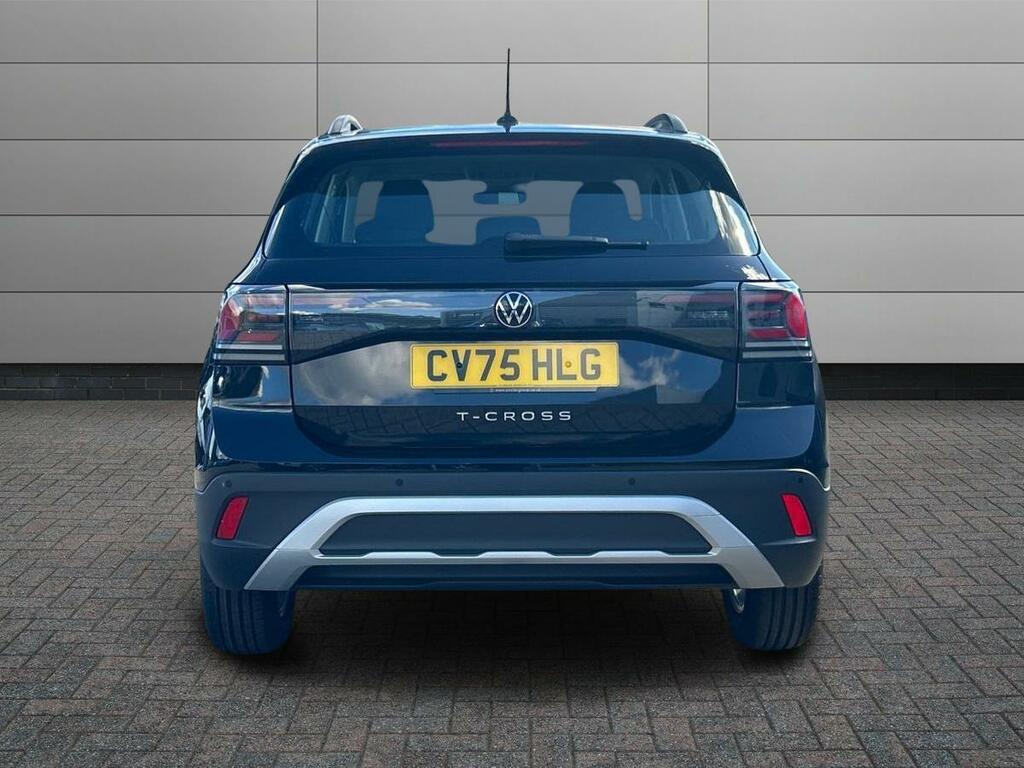 Volkswagen T-Cross 1.0 Tsi Life Euro 6 Ss CV75HLG Black #6