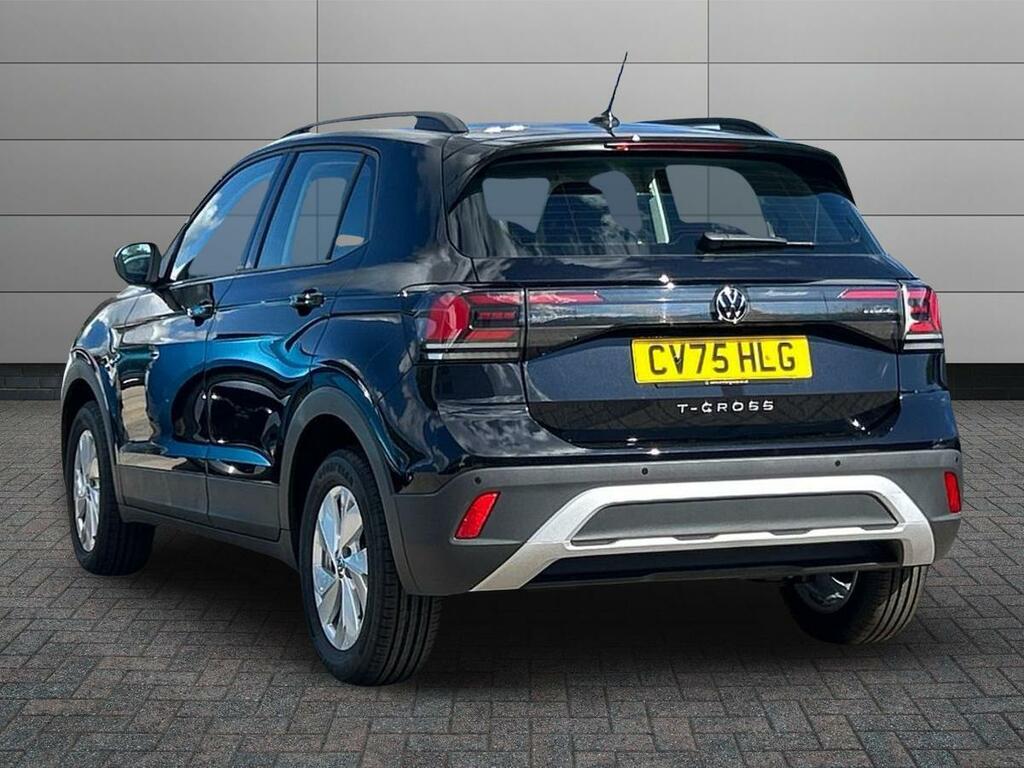 Volkswagen T-Cross 1.0 Tsi Life Euro 6 Ss CV75HLG Black #2