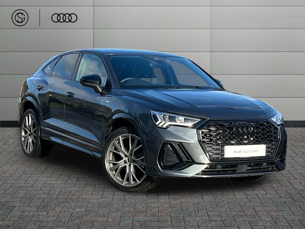 Audi Q3 1.5 Tfsi Cod 35 Black Edition Sportback S Tronic E Grey