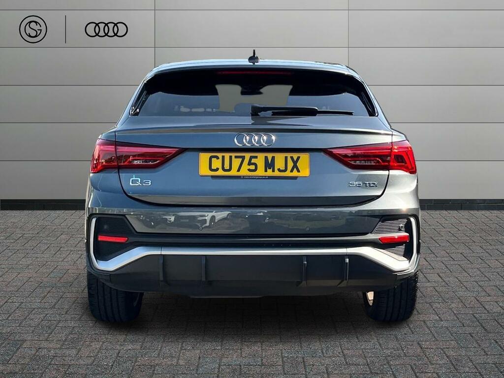 Audi Q3 2.0 Tdi 35 S Line Sportback S Tronic Euro 6 Ss Grey #6