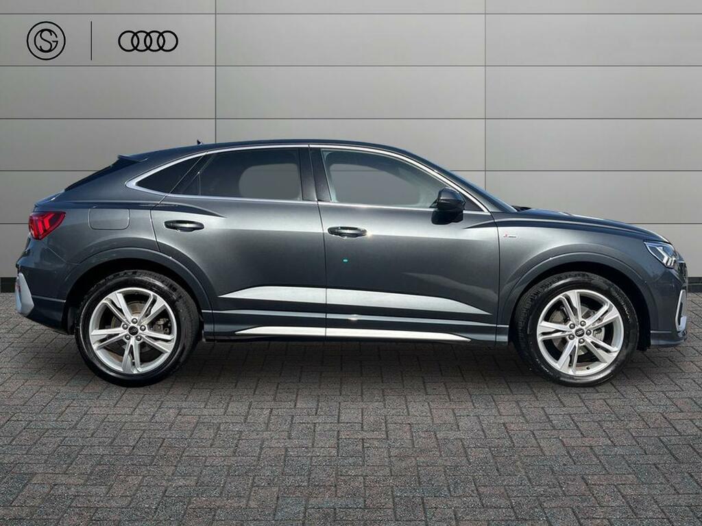 Audi Q3 2.0 Tdi 35 S Line Sportback S Tronic Euro 6 Ss Grey #5