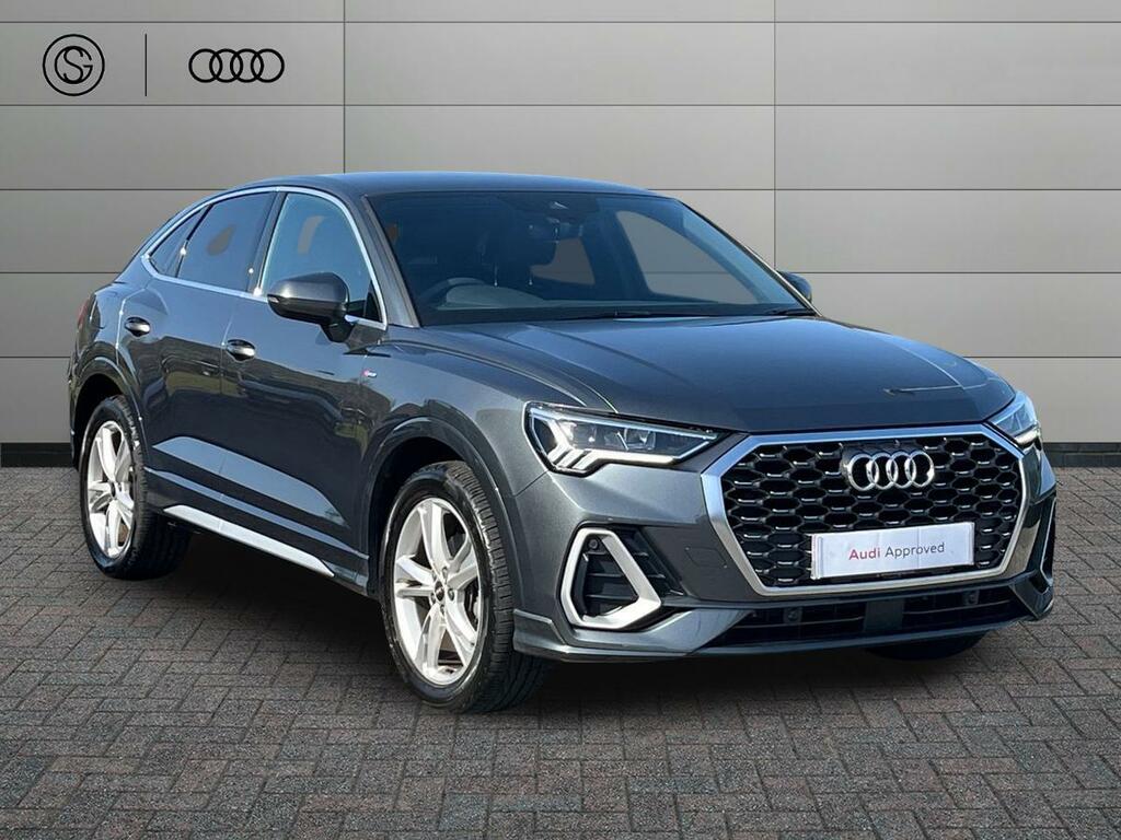 Audi Q3 2.0 Tdi 35 S Line Sportback S Tronic Euro 6 Ss Grey