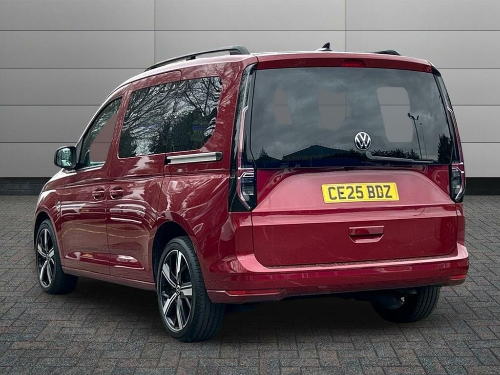 Volkswagen Caddy Life 2.0 Tdi Life Dsg Euro 6 Ss Red #5