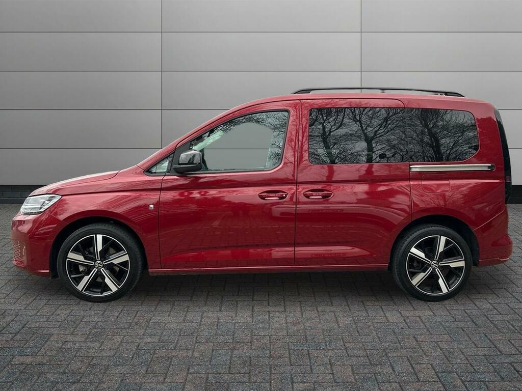 Volkswagen Caddy Life 2.0 Tdi Life Dsg Euro 6 Ss Red #4