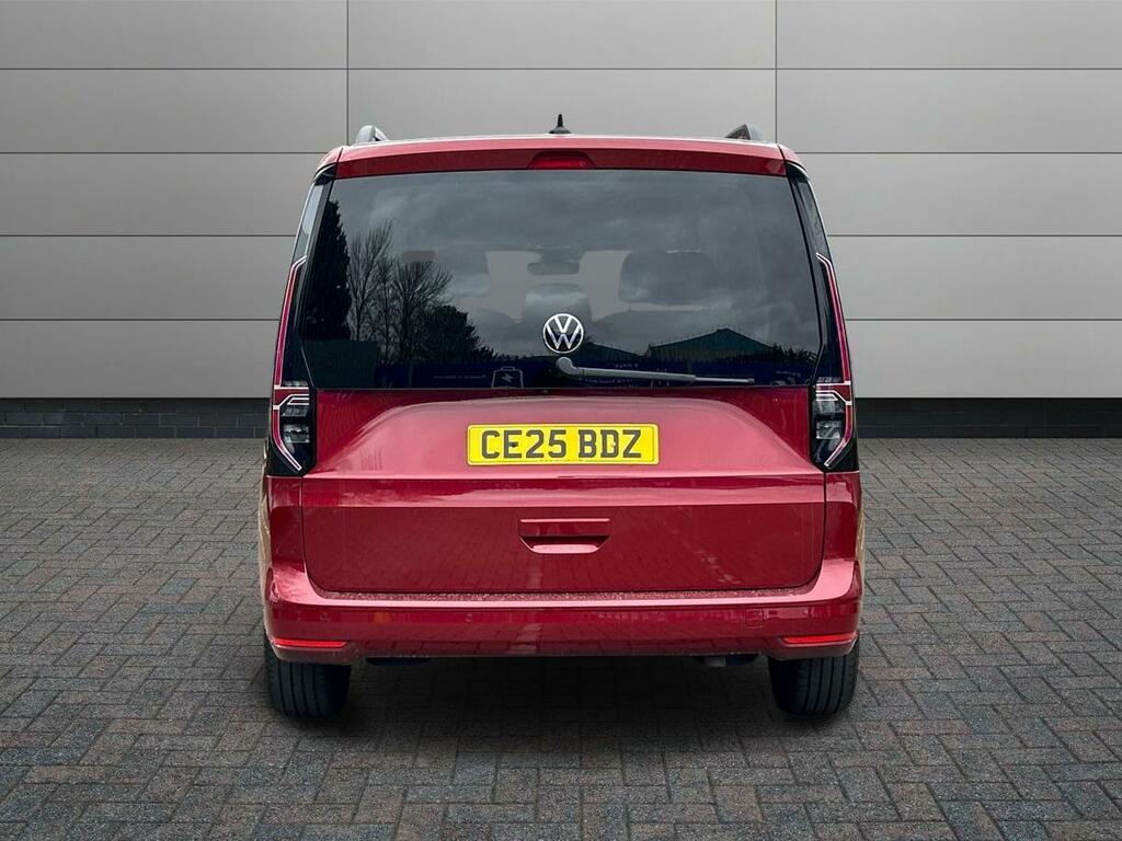Volkswagen Caddy Life 2.0 Tdi Life Dsg Euro 6 Ss Red #6
