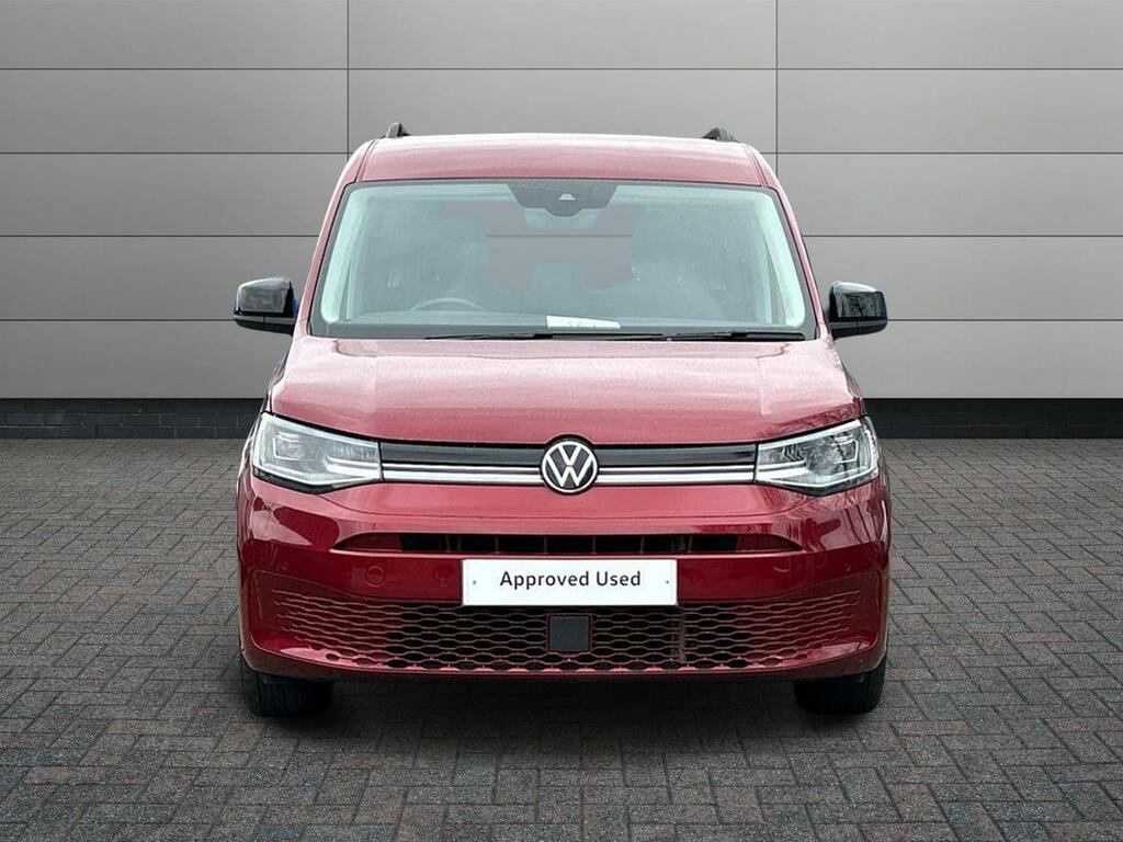 Volkswagen Caddy Life 2.0 Tdi Life Dsg Euro 6 Ss Red #2