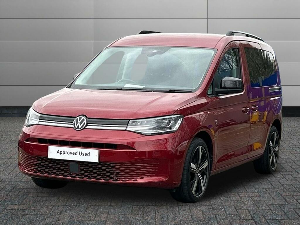 Volkswagen Caddy Life 2.0 Tdi Life Dsg Euro 6 Ss Red #3