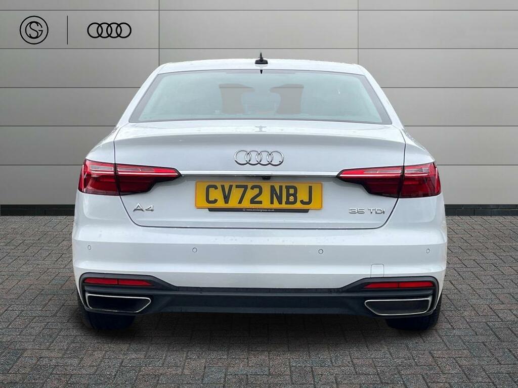 Audi A4 2.0 Tdi 35 Technik S Tronic Euro 6 Ss CV72NBJ White #6