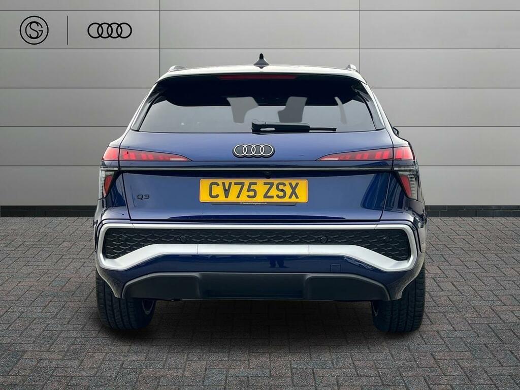 Audi Q3 1.5 E-hybrid S Line S Tronic Euro 6 Ss 26Kw CV75ZSX Blue #6