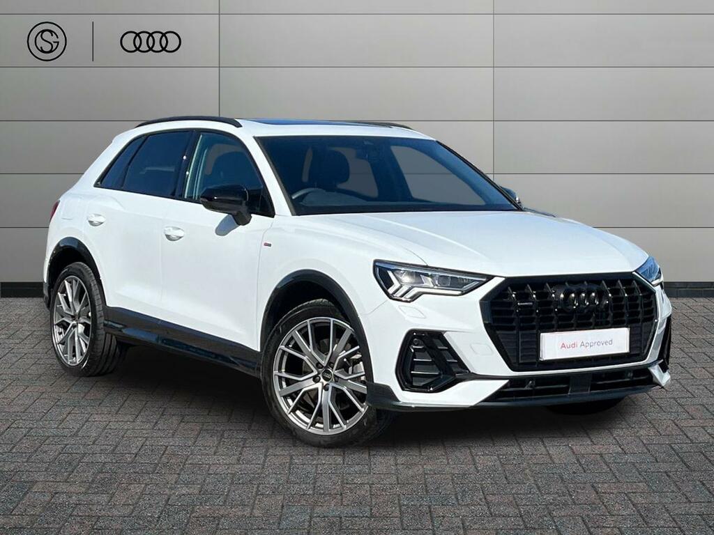 Audi Q3 Black Edition 40 Tdi Quattro 193 Ps S Tronic White