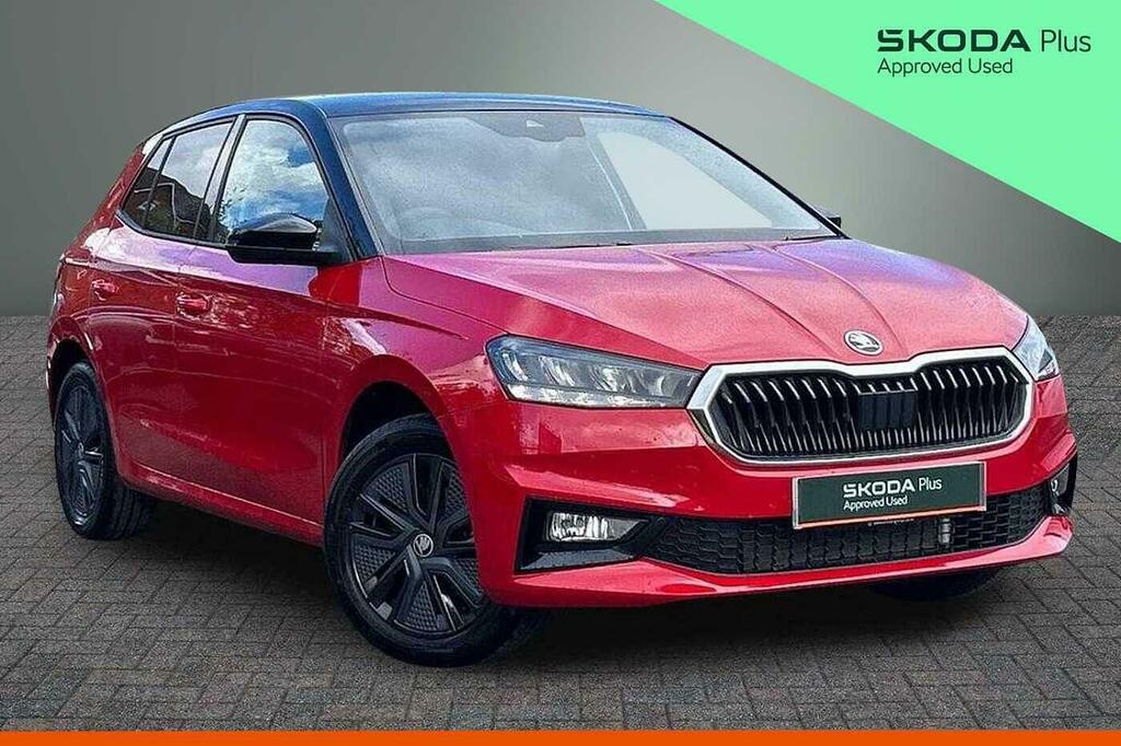 Skoda Fabia 1.0 Tsi Design Edition Euro 6 Ss Red