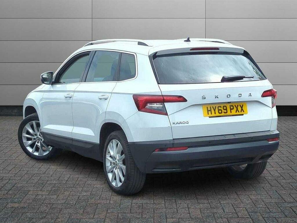 Skoda Karoq 1.5 Tsi Act Se L Dsg Euro 6 Ss HY69PXX White #2