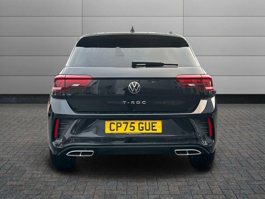 Volkswagen T-Roc 1.5 Tsi R-line Euro 6 Ss CP75GUE Black #6