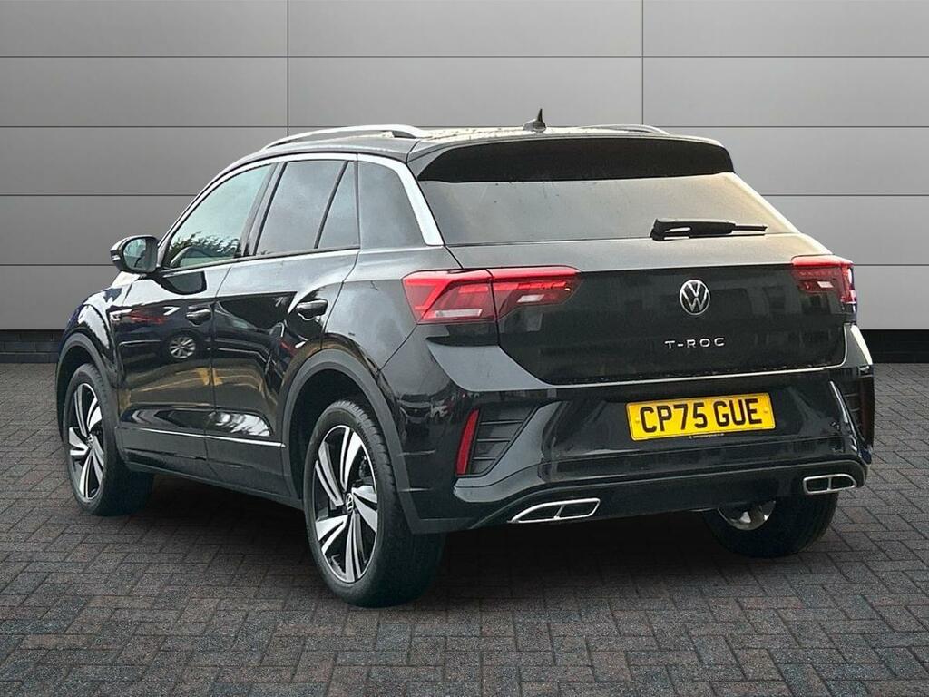 Volkswagen T-Roc 1.5 Tsi R-line Euro 6 Ss CP75GUE Black #2