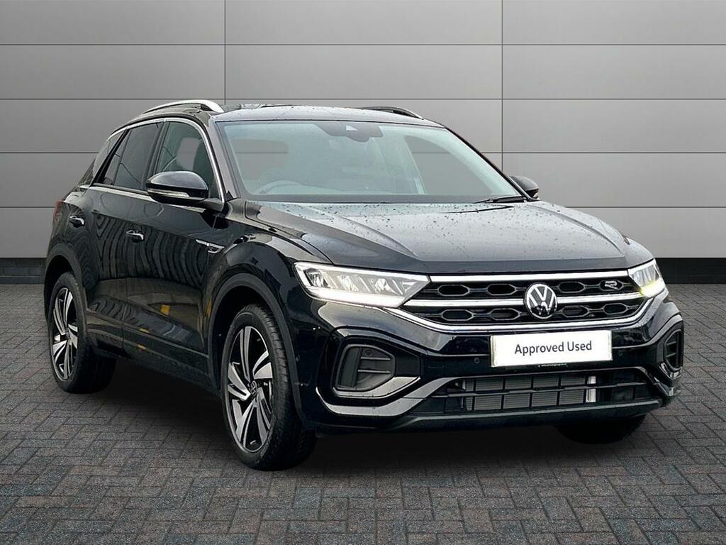 Volkswagen T-Roc 1.5 Tsi R-line Euro 6 Ss CP75GUE Black