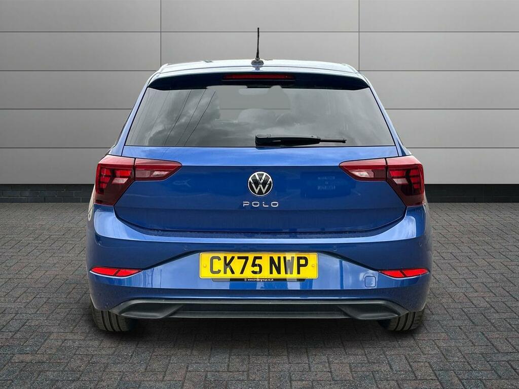 Volkswagen Polo 1.0 Tsi Match Dsg Euro 6 Ss CK75NWP Blue #6