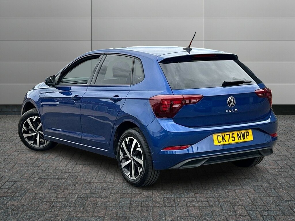 Volkswagen Polo 1.0 Tsi Match Dsg Euro 6 Ss CK75NWP Blue #2
