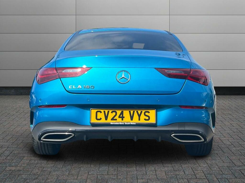 Mercedes-Benz CLA Class 1.3 Cla180h Mhev Amg Line Premium Plus Coupe 7G- Blue #6