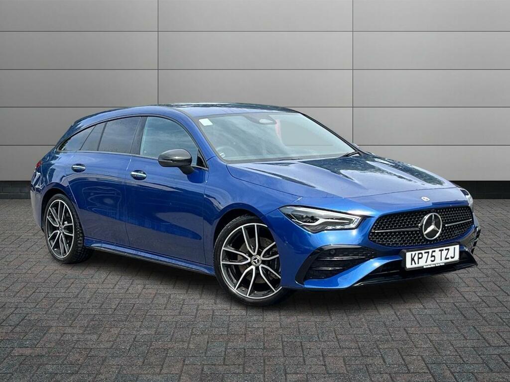 Mercedes-Benz CLA Class 1.3 Cla200h Mhev Amg Line Premium Shooting Brake Blue