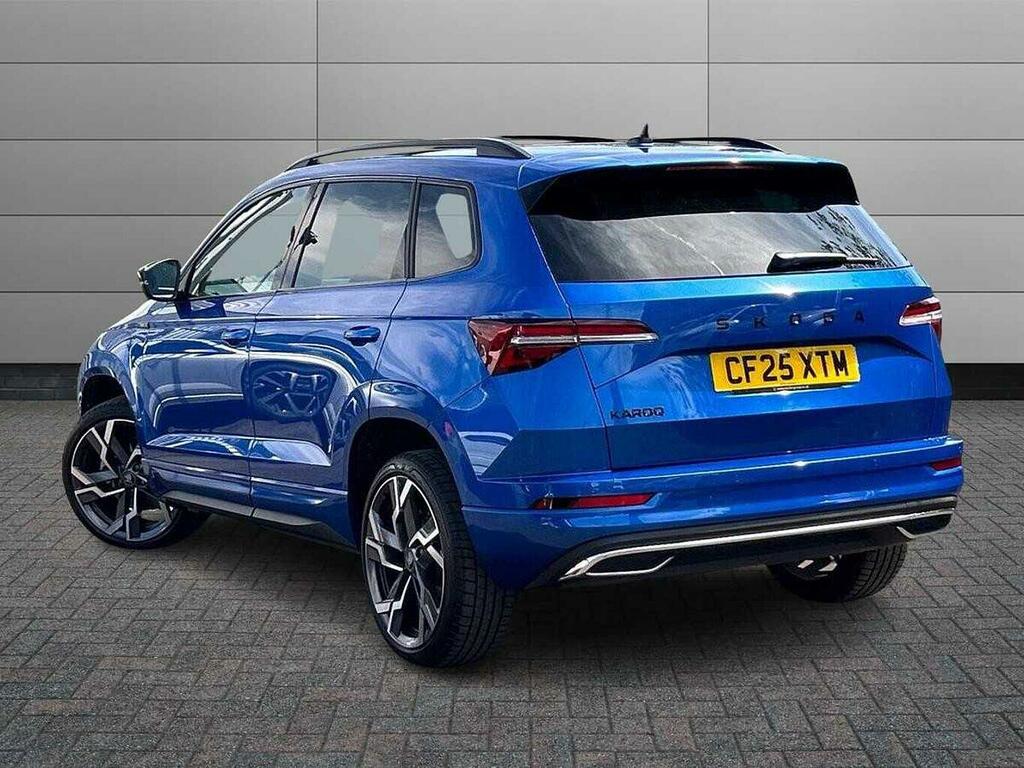 Skoda Karoq 1.5 Tsi Act Sportline Edition Dsg Euro 6 Ss CF25XTM Blue #2