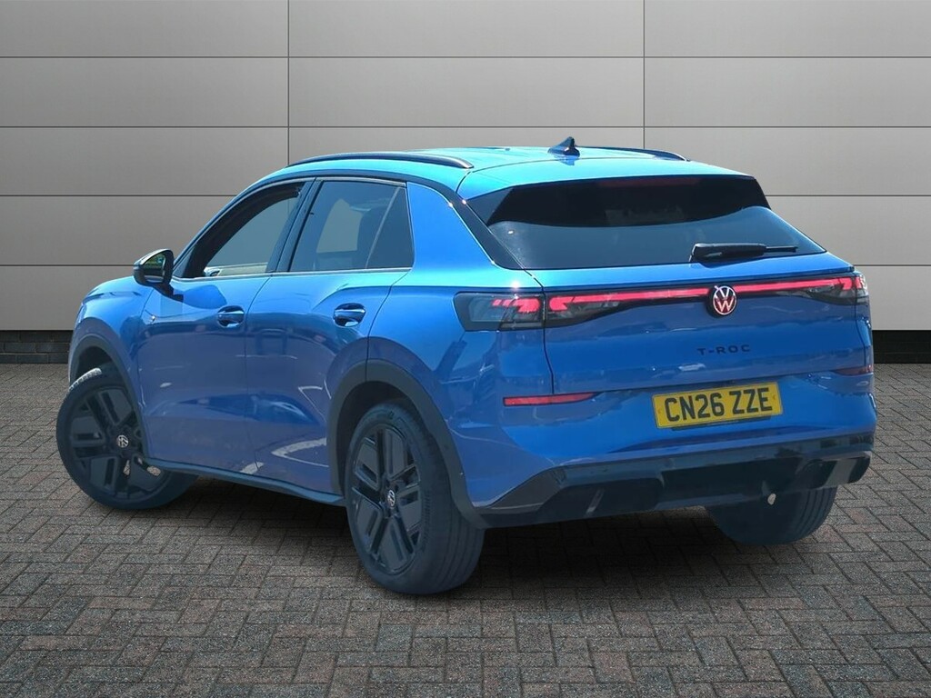 Volkswagen T-Roc 1.5 Etsi Mhev R-line Dsg Euro 6 Ss CN26ZZE Blue #2
