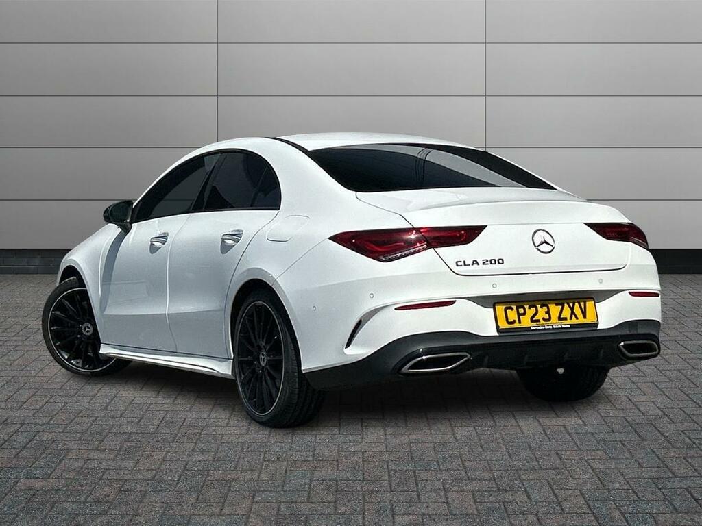 Mercedes-Benz CLA Class 1.3 Cla200 Amg Line Night Edition Premium Plus C CP23ZXV White #2