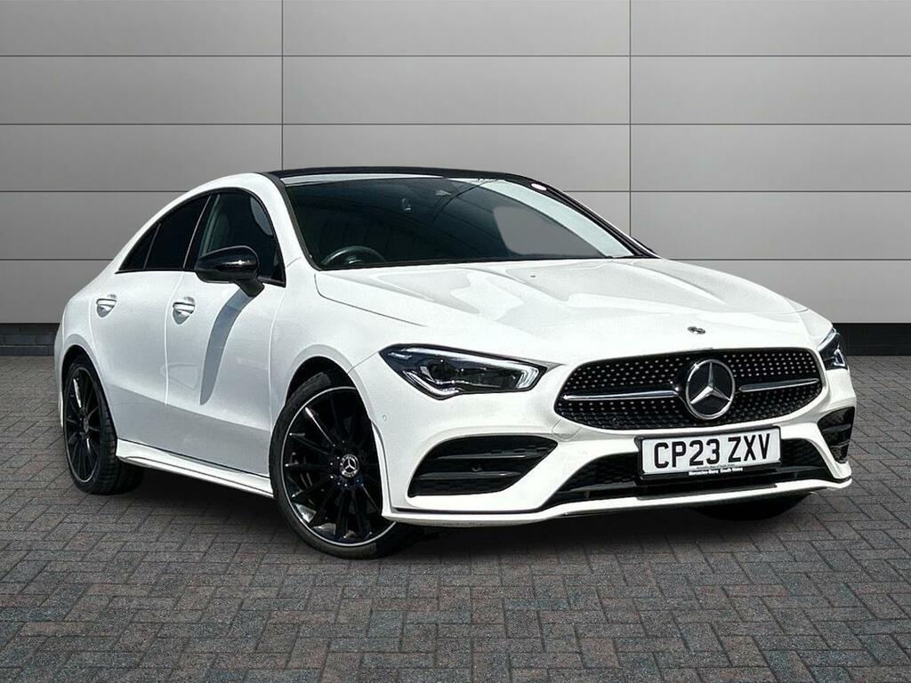 Mercedes-Benz CLA Class 1.3 Cla200 Amg Line Night Edition Premium Plus C White