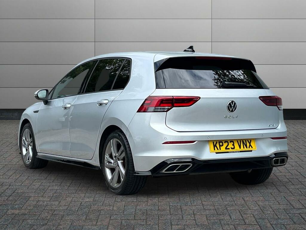 Volkswagen Golf 1.5 Etsi Mhev R-line Dsg Euro 6 Ss KP23VNX Silver #2