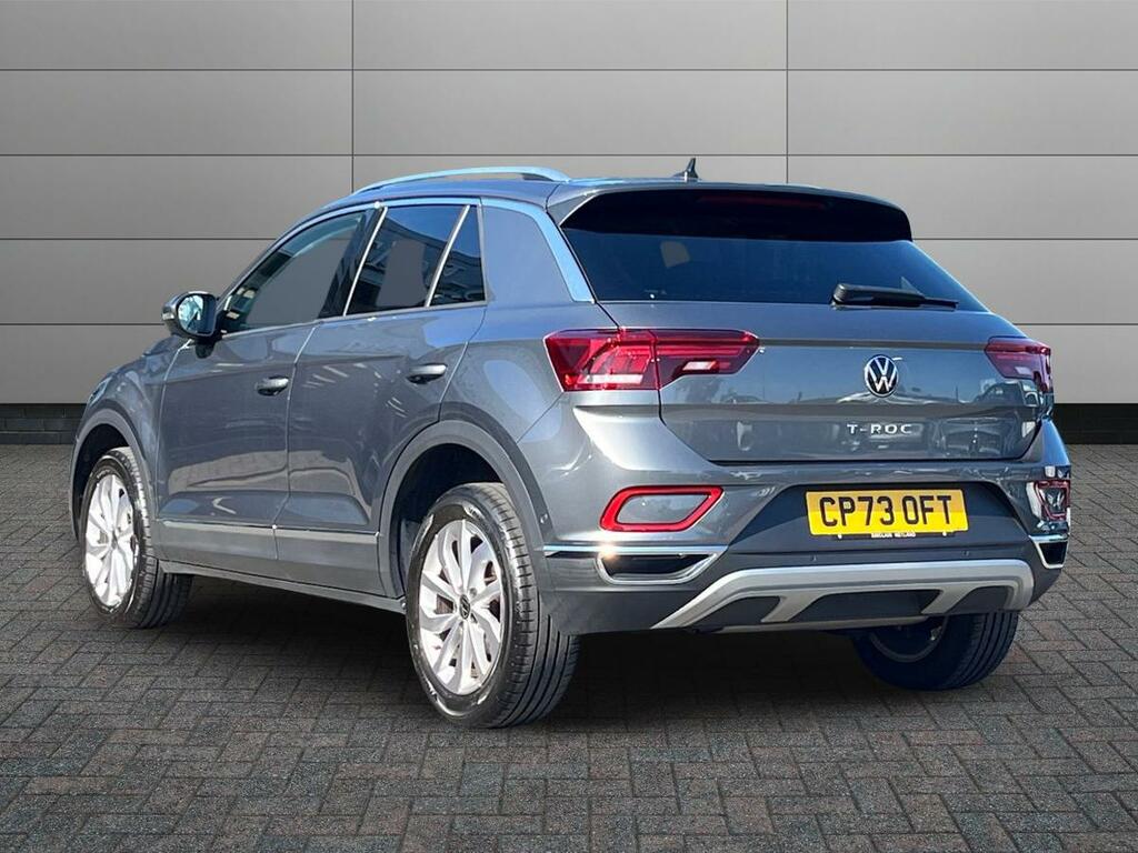 Volkswagen T-Roc 1.5 Tsi Style Dsg Euro 6 Ss CP73OFT Grey #2