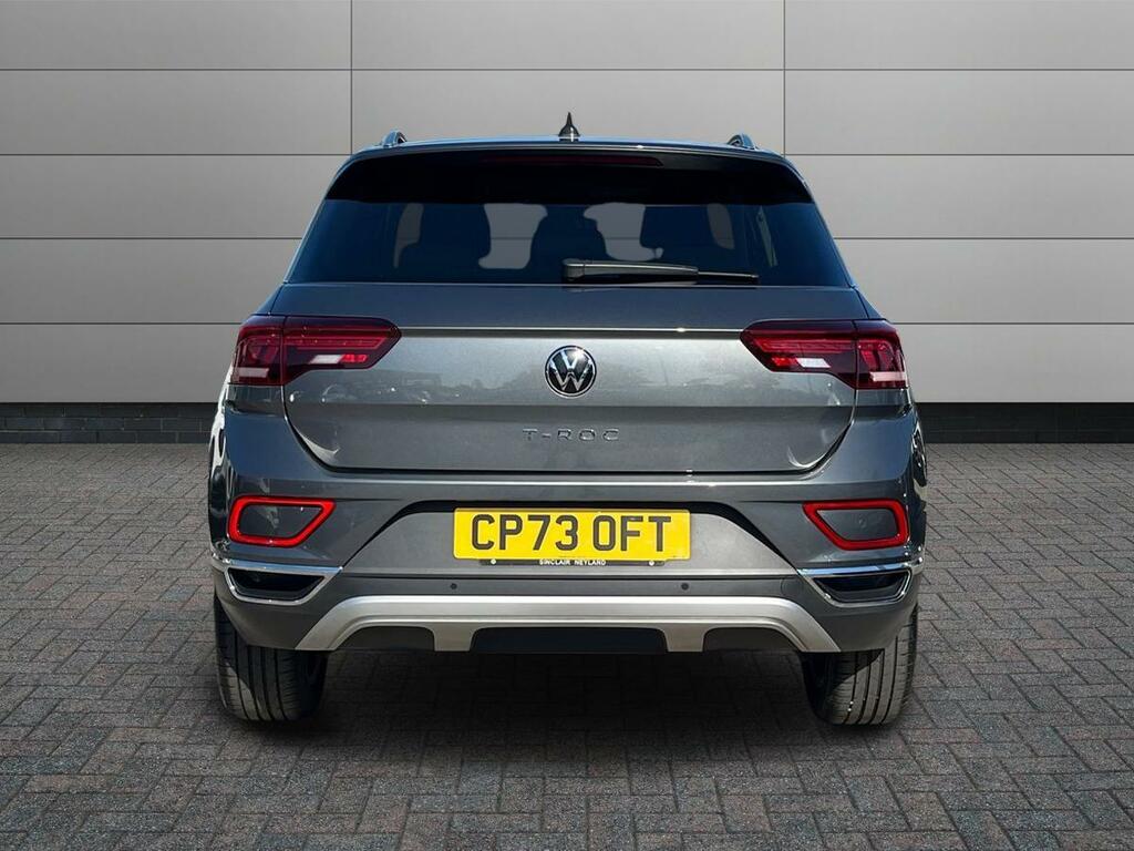 Volkswagen T-Roc 1.5 Tsi Style Dsg Euro 6 Ss CP73OFT Grey #6