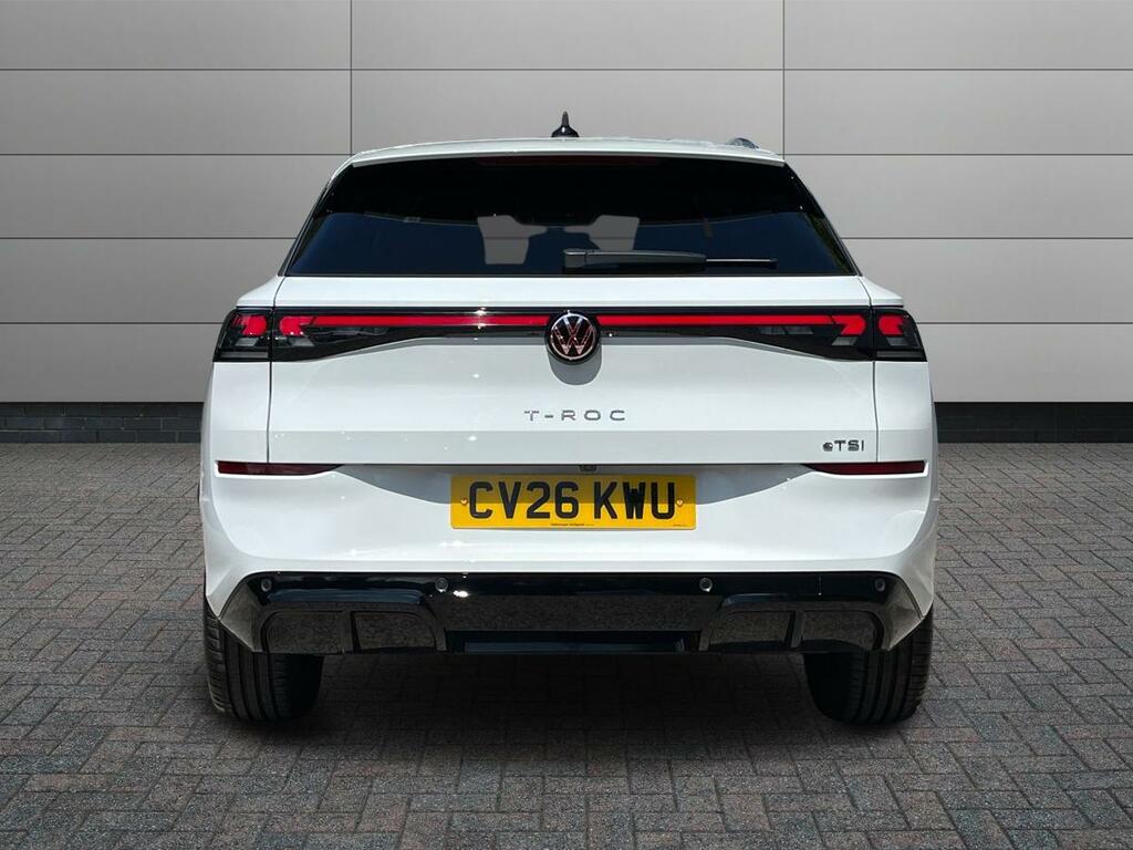 Volkswagen T-Roc 1.5 Etsi Mhev R-line Dsg Euro 6 Ss CV26KWU White #6