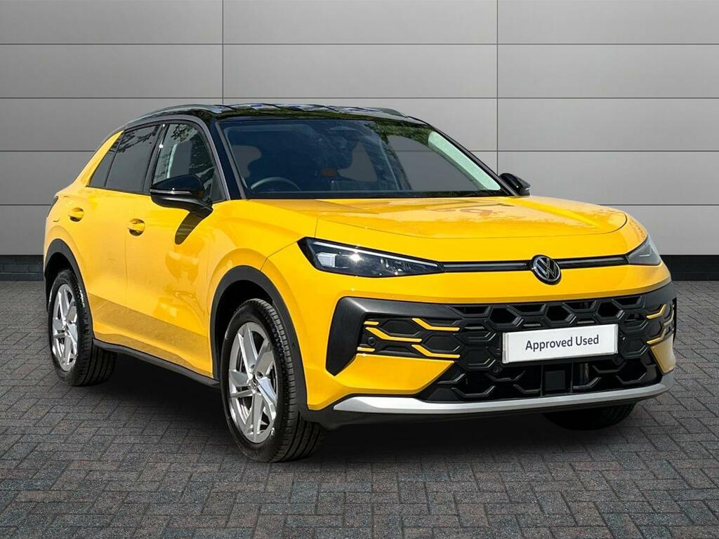 Volkswagen T-Roc 1.5 Etsi Style Dsg Click And Collect Yellow