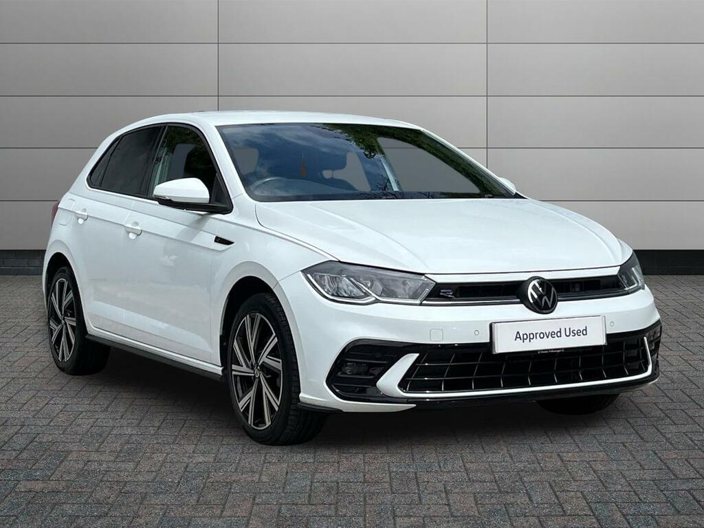 Volkswagen Polo 1.0 Tsi R-line Dsg Euro 6 Ss White