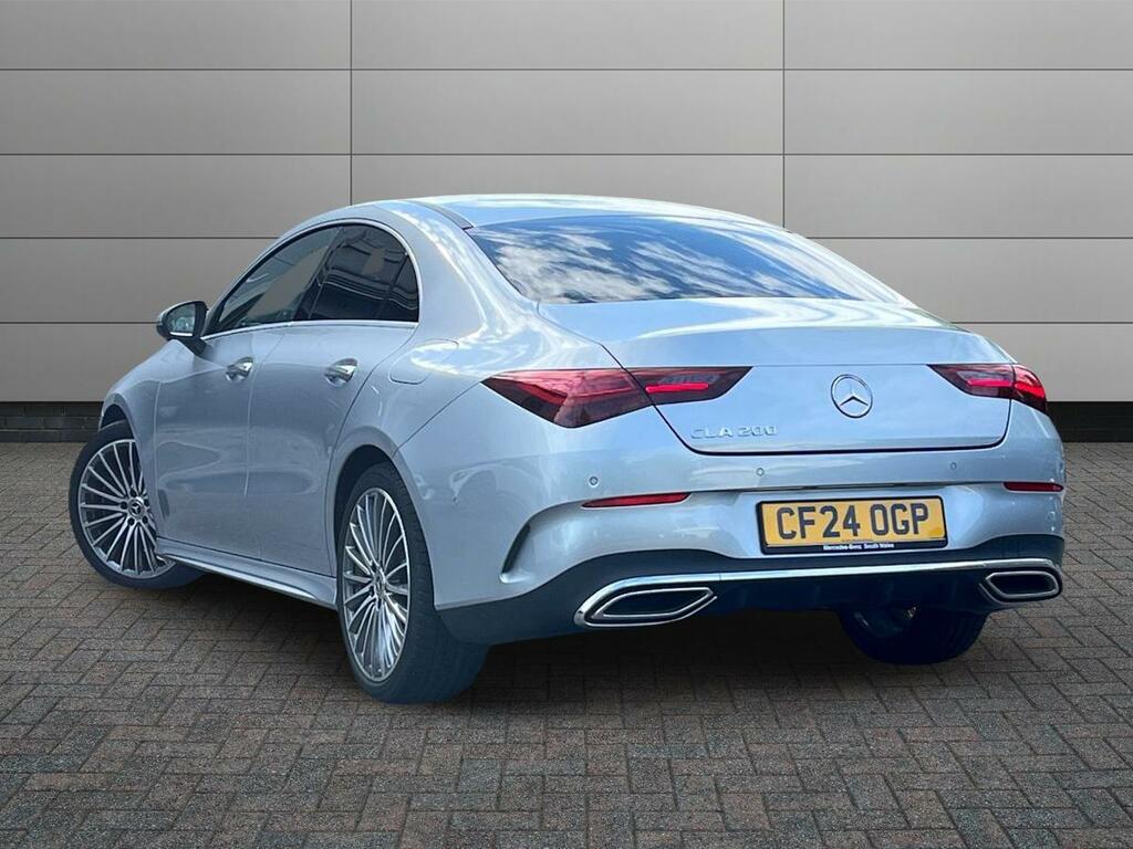 Mercedes-Benz CLA Class 1.3 Cla200h Mhev Amg Line Premium Coupe 7G-dct E CF24OGP Silver #2