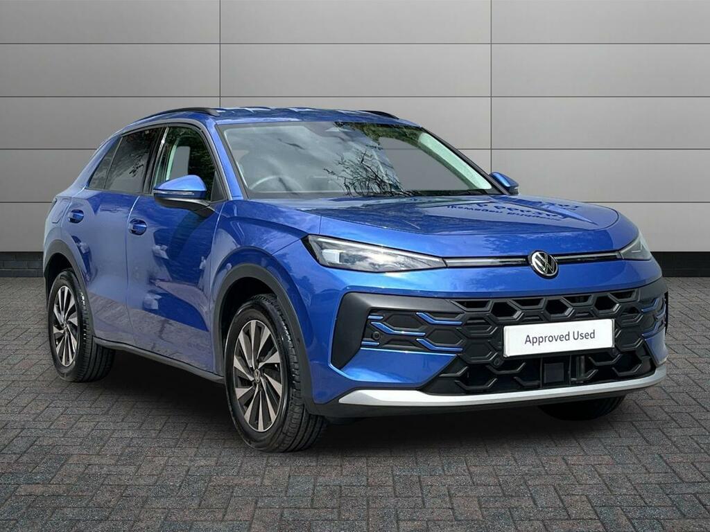 Volkswagen T-Roc 1.5 Etsi Mhev Life Dsg Euro 6 Ss CV26MBY Blue