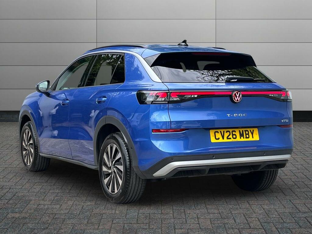 Volkswagen T-Roc 1.5 Etsi Mhev Life Dsg Euro 6 Ss CV26MBY Blue #2