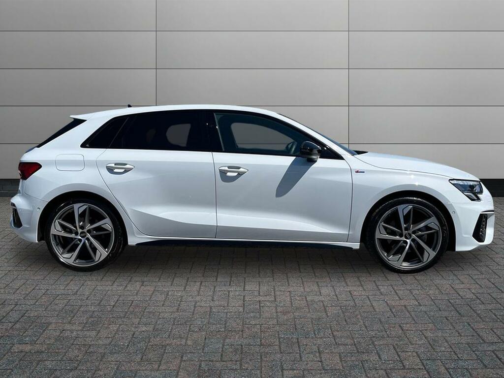 Audi A3 2.0 Tdi 35 Black Edition Sportback S Tronic Euro 6 White #5