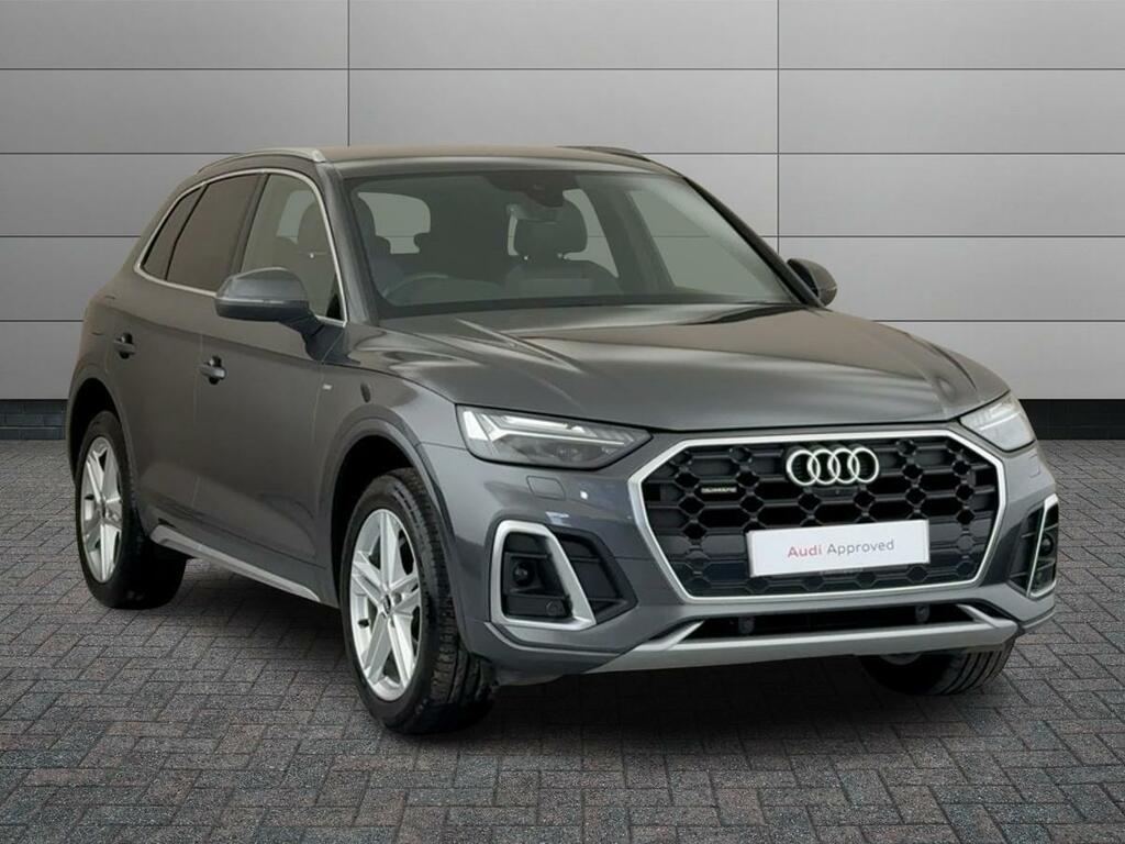 Audi Q5 S Line 40 Tdi Quattro 204 Ps S Tronic Grey