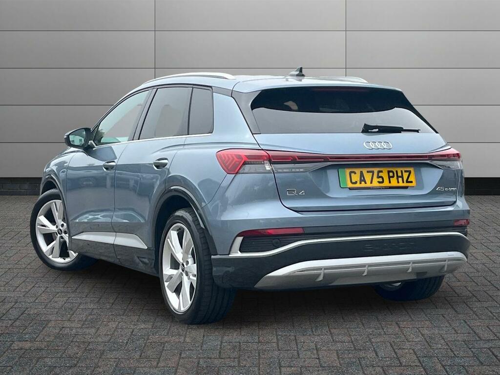 Audi Q4 E Tron 45 S Line 82Kwh CA75PHZ Blue #2
