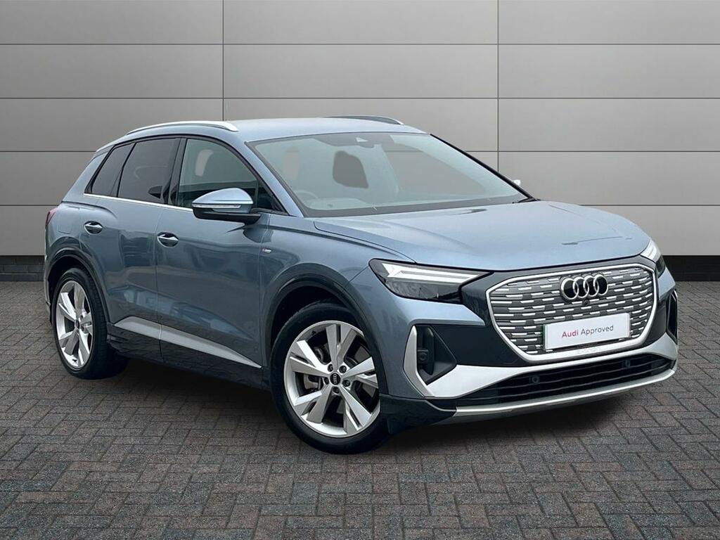 Audi Q4 E Tron 45 S Line 82Kwh Blue
