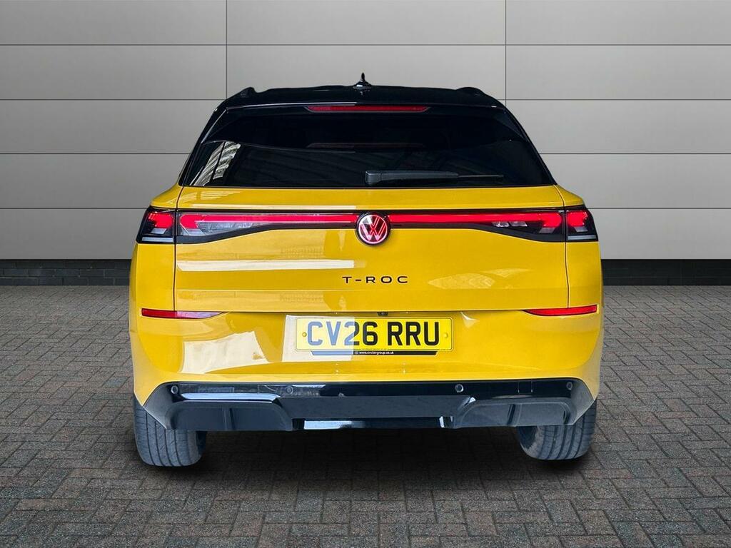 Volkswagen T-Roc 1.5 Etsi Mhev R-line Dsg Euro 6 Ss CV26RRU Yellow #6
