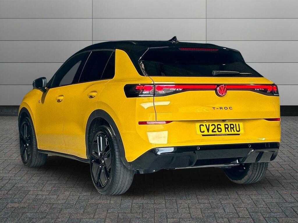Volkswagen T-Roc 1.5 Etsi Mhev R-line Dsg Euro 6 Ss CV26RRU Yellow #2