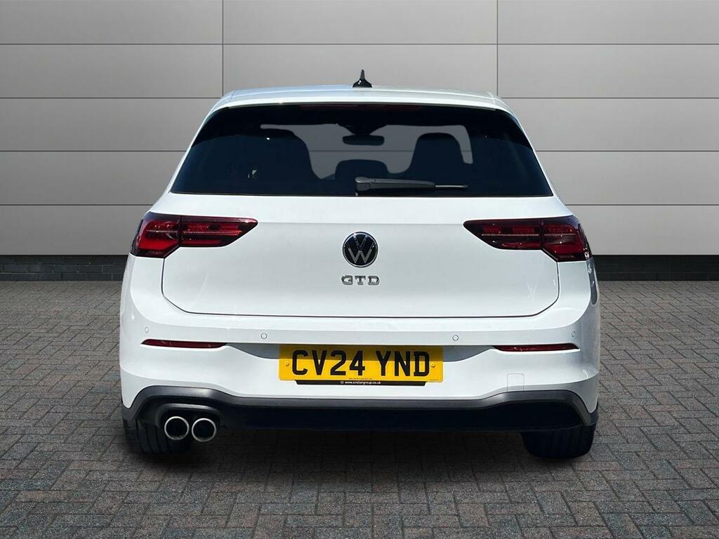 Volkswagen Golf 2.0 Tdi Gtd Dsg Euro 6 Ss CV24YND White #6