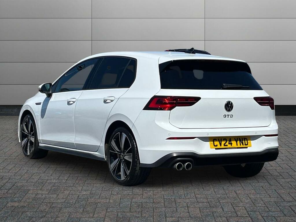 Volkswagen Golf 2.0 Tdi Gtd Dsg Euro 6 Ss CV24YND White #2