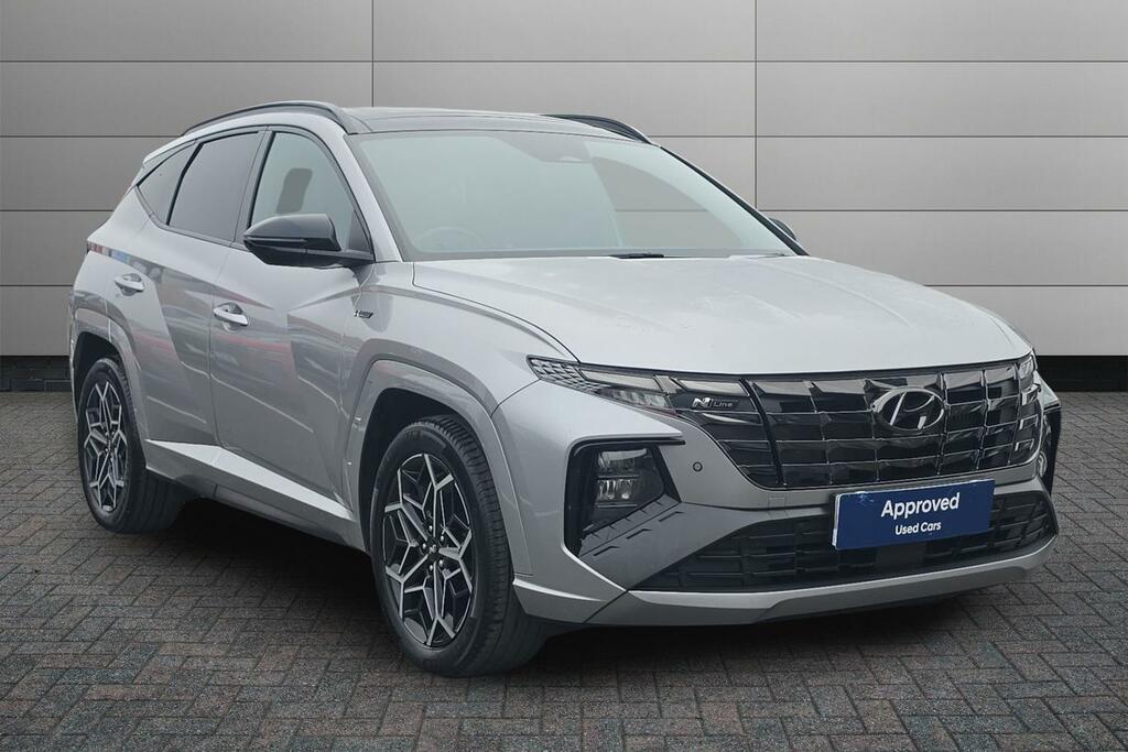 Hyundai Tucson 1.6 H T-gdi N Line S Euro 6 Ss Silver