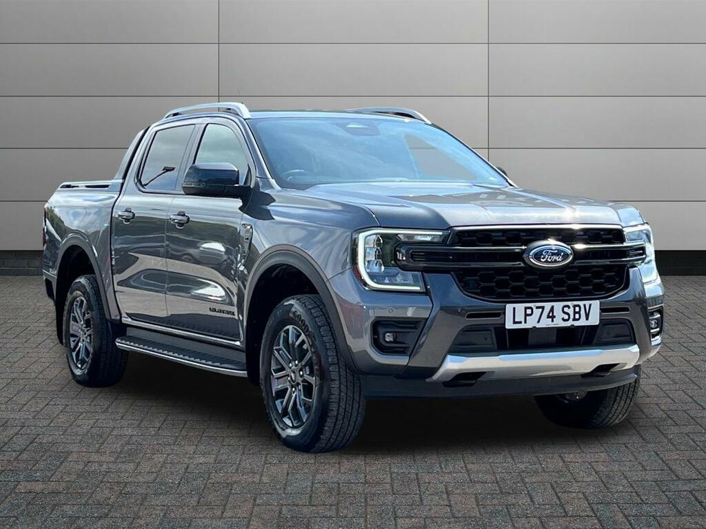 Ford Ranger 3.0 Td V6 Ecoblue Wildtrak Pickup Double Cab D Grey