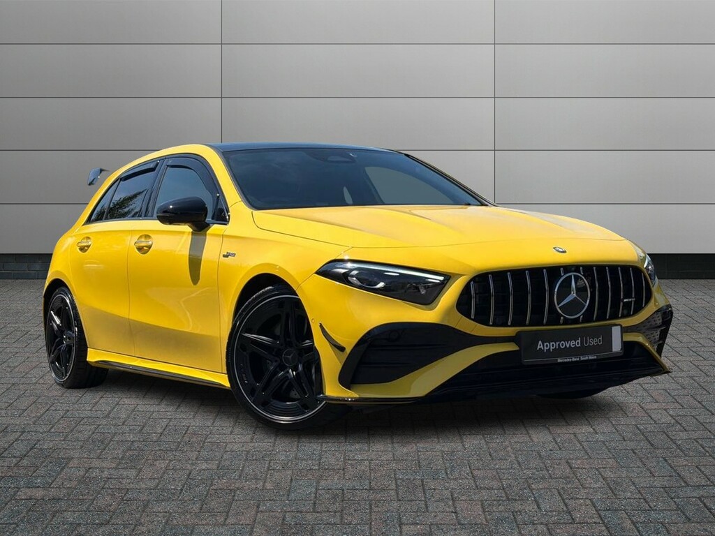 Mercedes-Benz A Class 2.0 A35h Mhev Amg Premium Plus 7G-dct 4Matic Eur Yellow
