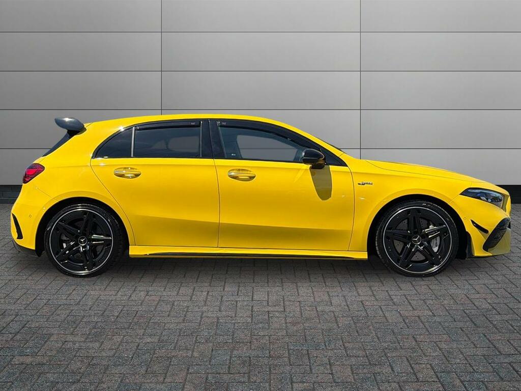 Mercedes-Benz A Class 2.0 A35h Mhev Amg Premium Plus 7G-dct 4Matic Eur Yellow #5