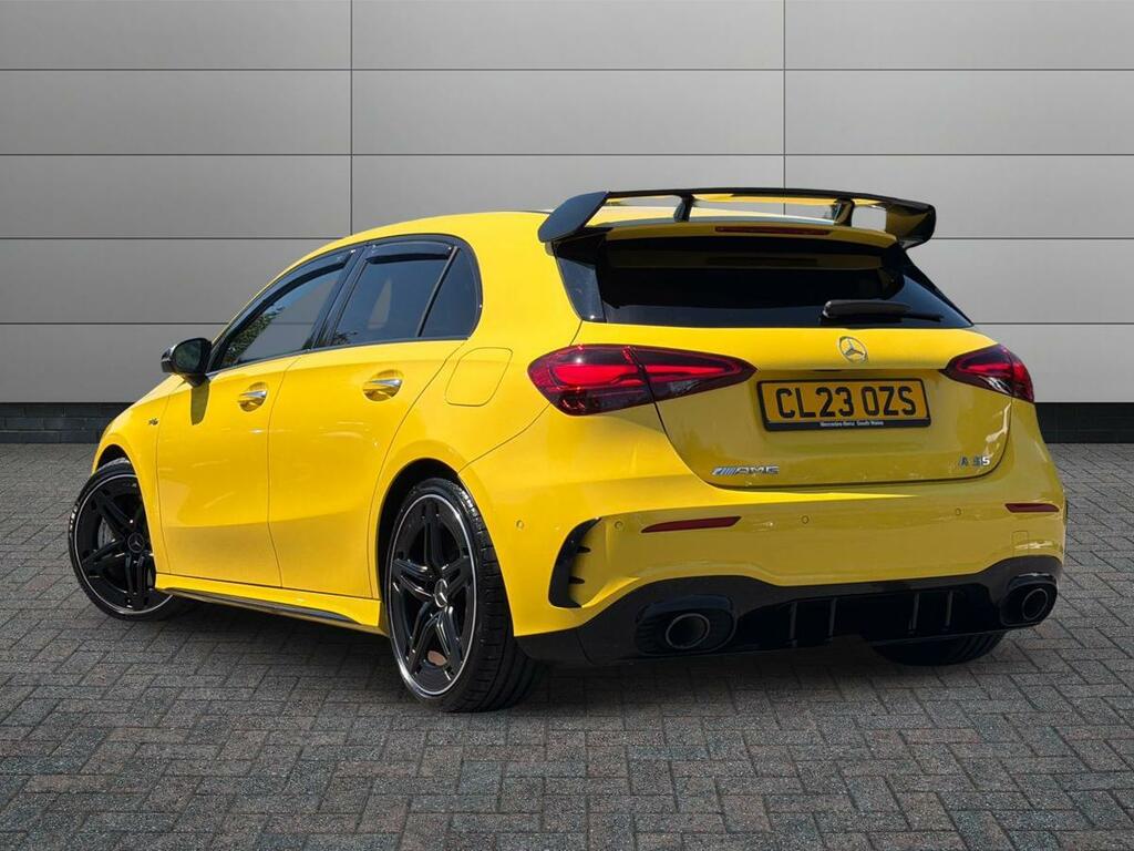 Mercedes-Benz A Class 2.0 A35h Mhev Amg Premium Plus 7G-dct 4Matic Eur Yellow #2